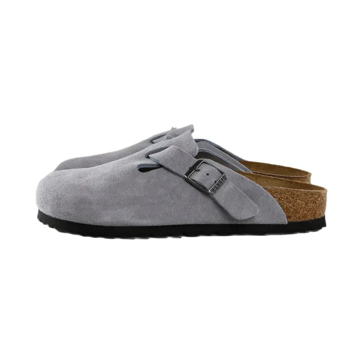 Birkenstock Boston Suede Leather “Lavender Sky – Narrow Fit” (1032791)