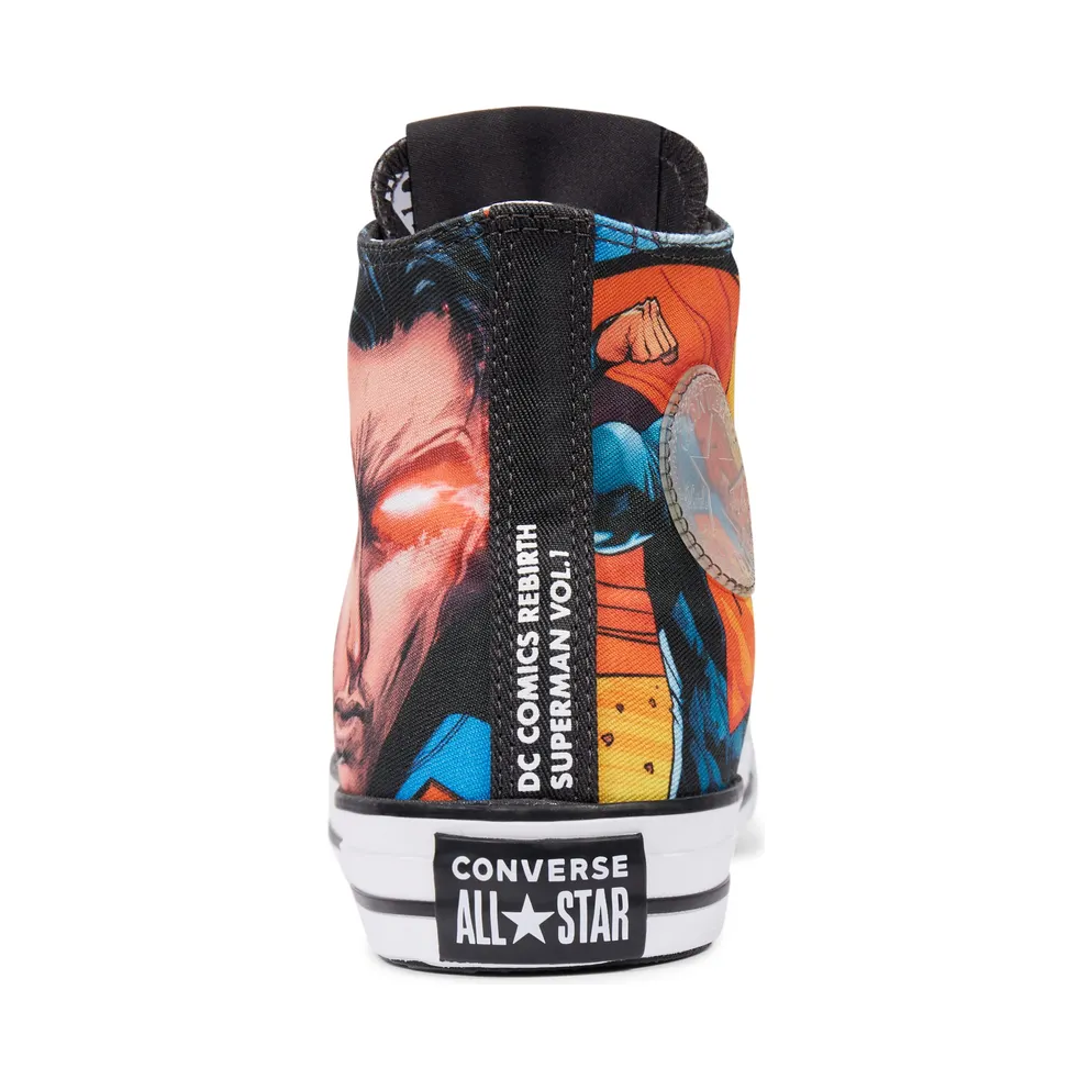 Converse Chuck Taylor All-Star Hi DC Comics Superman (W) Black/Multi-White (161389C)