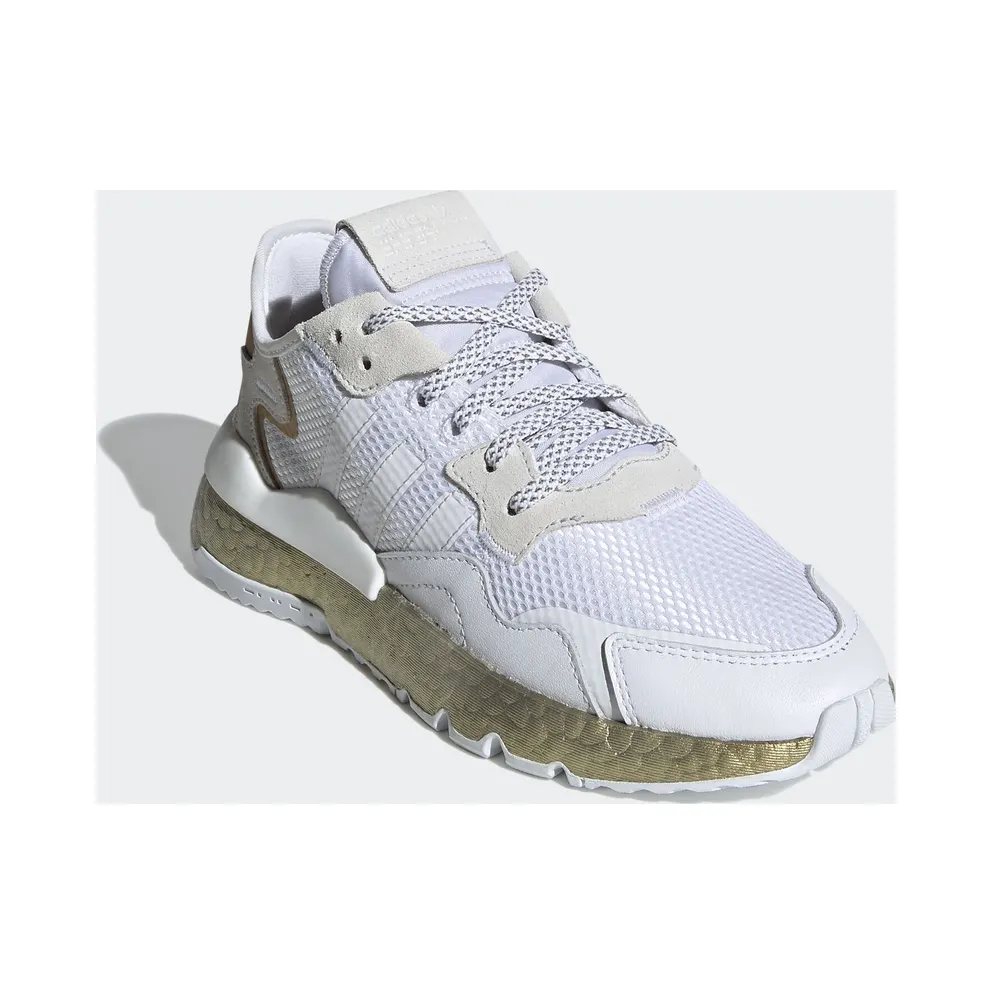 adidas Nite Jogger Cloud White Periwinkle (W) Cloud White/Periwinkle/Gold Metallic (FV4138)