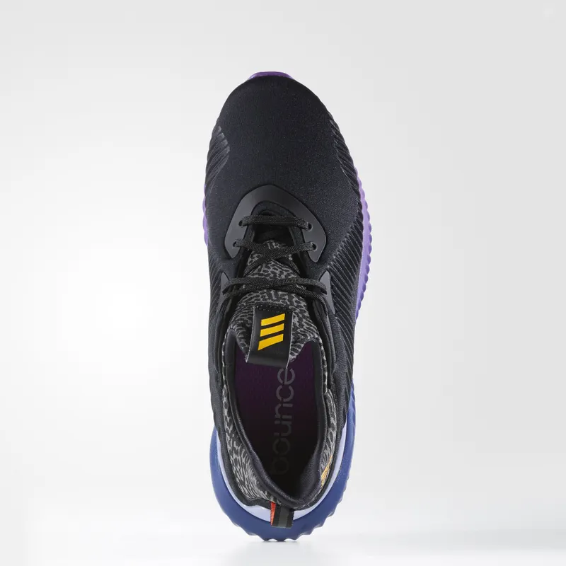 adidas AlphaBounce Solar Gold Core Black/Solar Gold/Shock Purple (B42351)