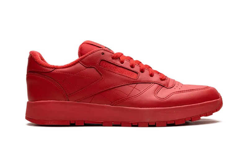 Reebok Maison Margiela Classic Leather Tabi Shoes Vector Red / White / Black (H04866)