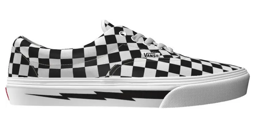 VANS Gepersonaliseerde Lightning Bolt Era Zwart (VN0A3CST887)