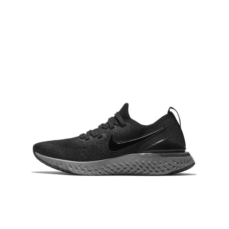 Nike Epic React Flyknit 2 Black Anthracite (GS) Black/White-Anthracite-Black (AQ3243-002)