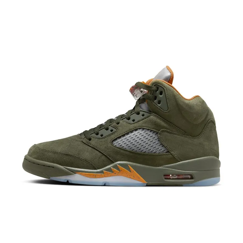 Air Jordan 5 Retro Army Olive/Solar Orange (DD0587-308)