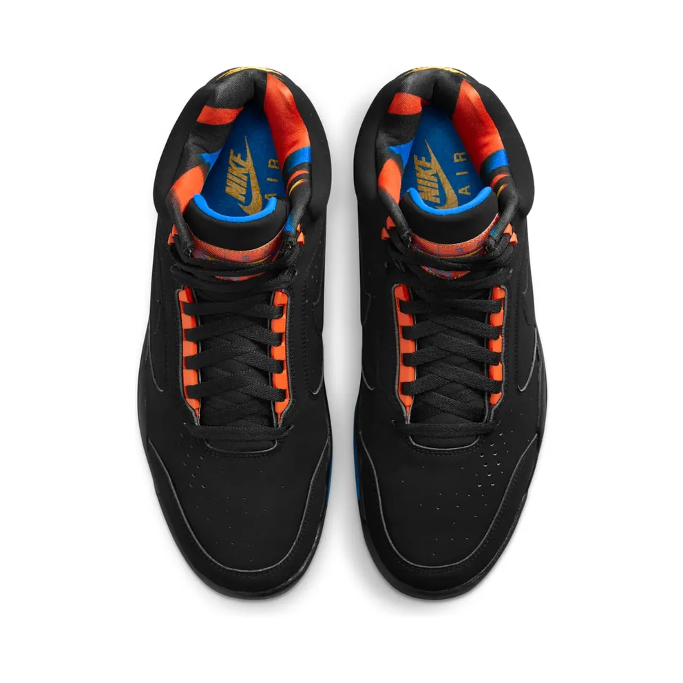 Nike Air Flight Lite II Mid Black Team Orange (DQ7687-001)