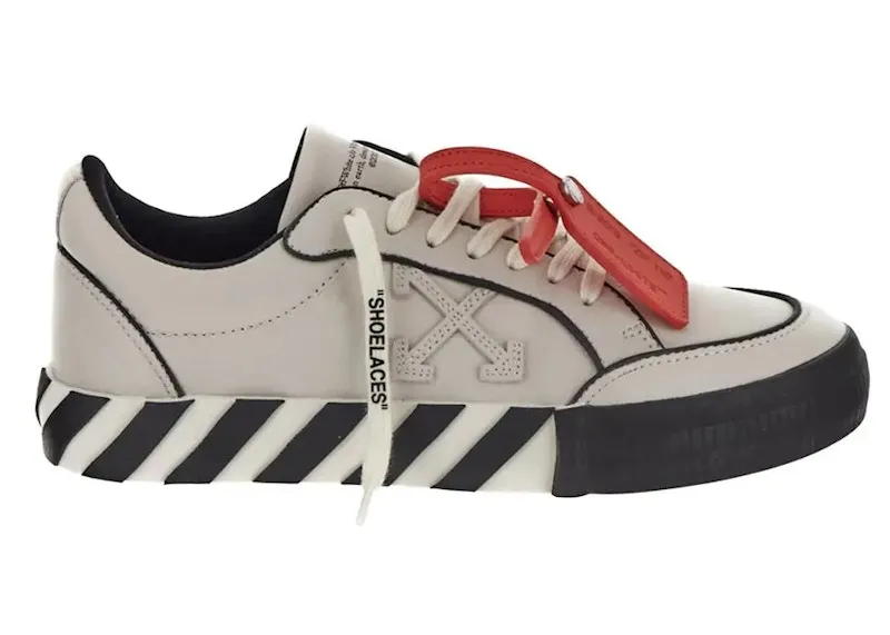 OFF-WHITE Low Vulcanized Outlined White Black (OMIA085S23LEA0040110)