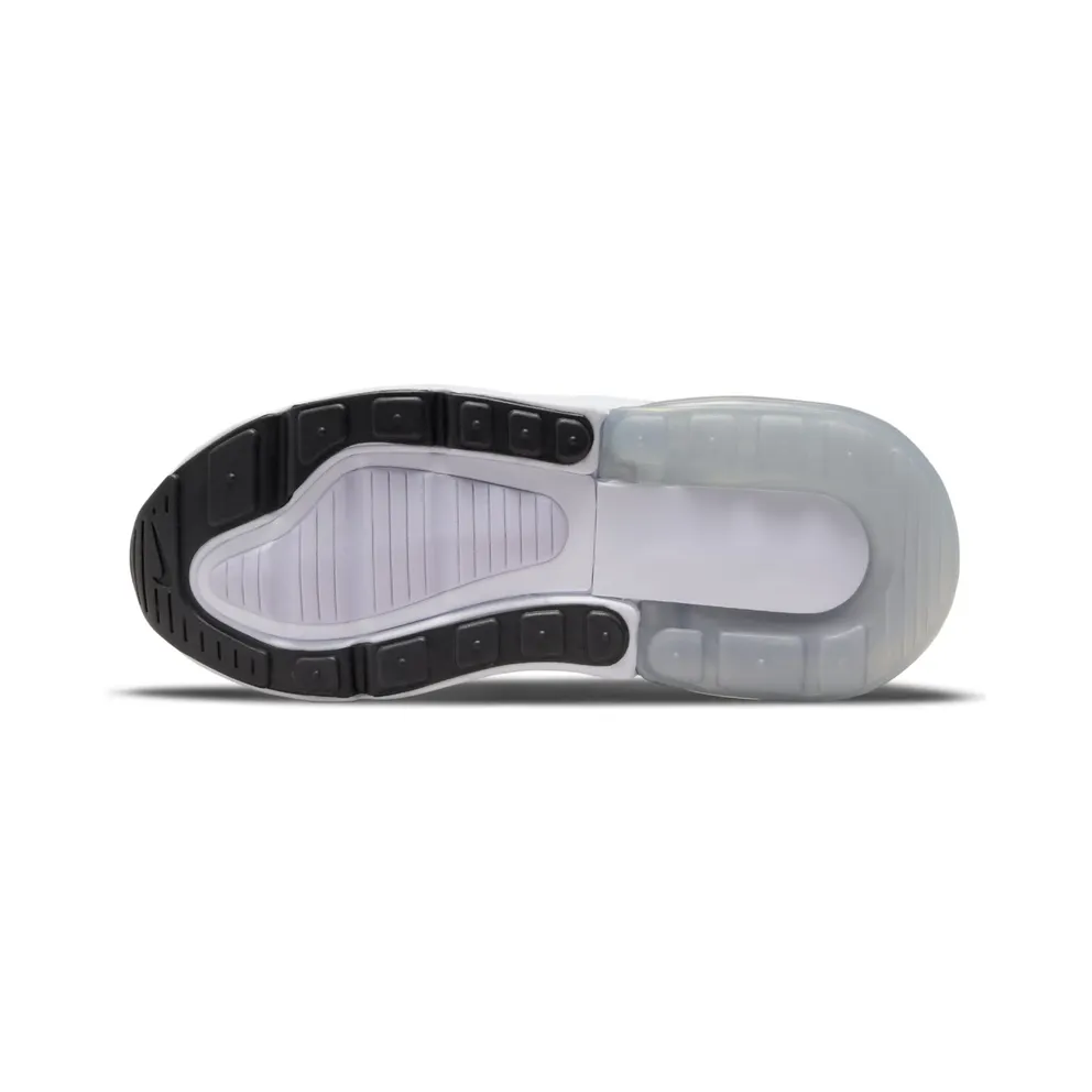 Nike Air Max 270 “White / Black / Metallic Silver / Pure Violet” (AO2372-159)