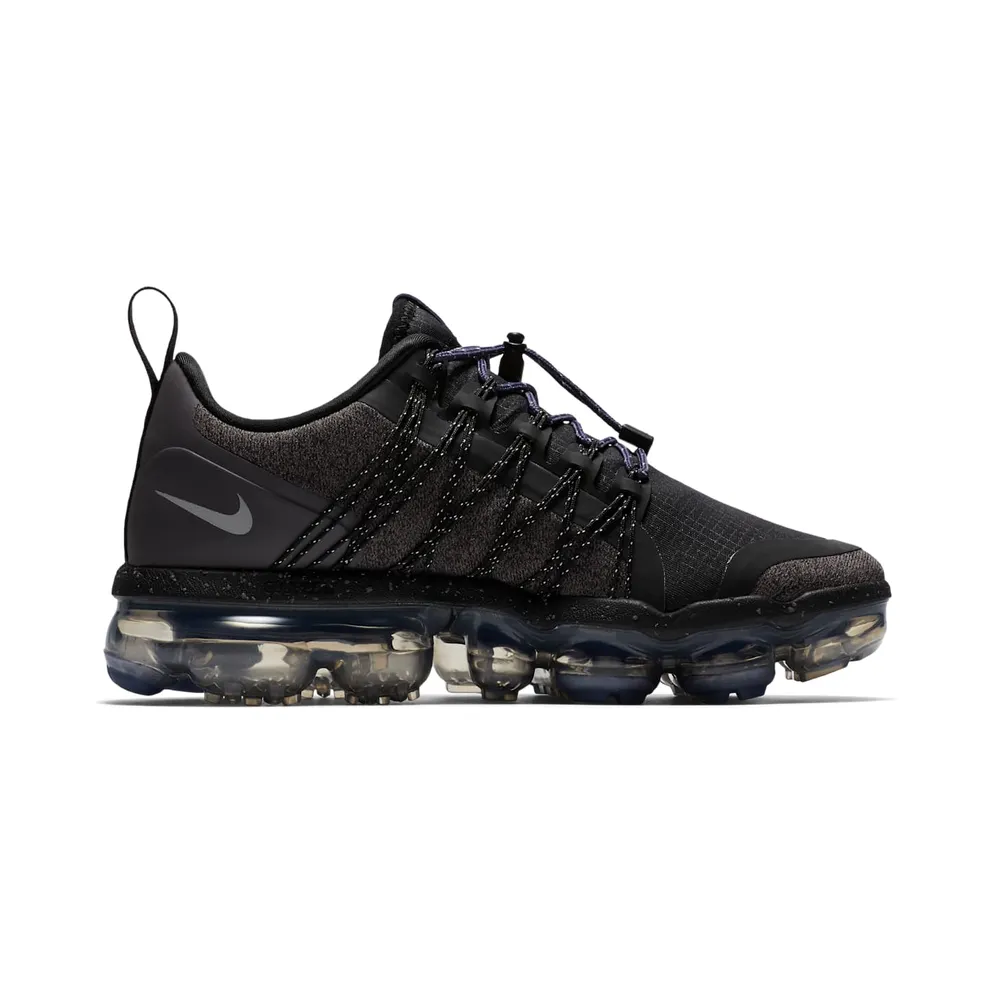 Nike Air VaporMax Run Utility Black Reflect Silver (W) Black/Reflect Silver-Thunder Grey (AQ8811-001)