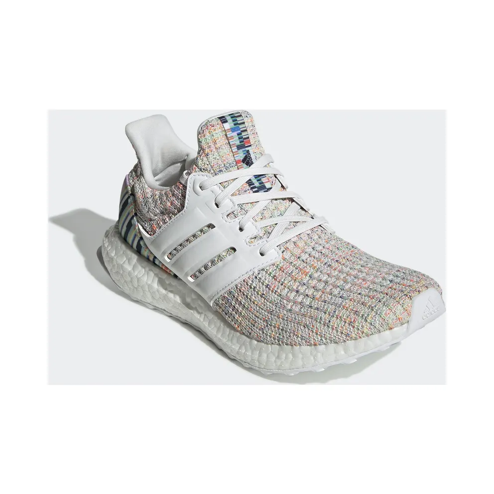 adidas Ultra Boost White Multi-Color (W) Crystal White/Crystal White/Glow Green (F34079)