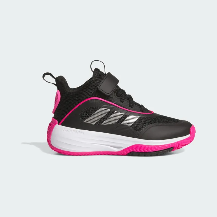 adidas Ownthegame 3.0 Core Black Iron Metallic Shock Pink (JQ7941)