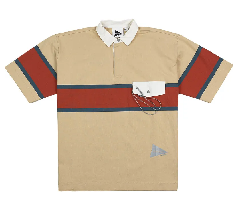 Gramicci – x And Wander Tech Rugby Shirt – T-Shirt-kurzarm (GUJ5-S3010-YELLOW)