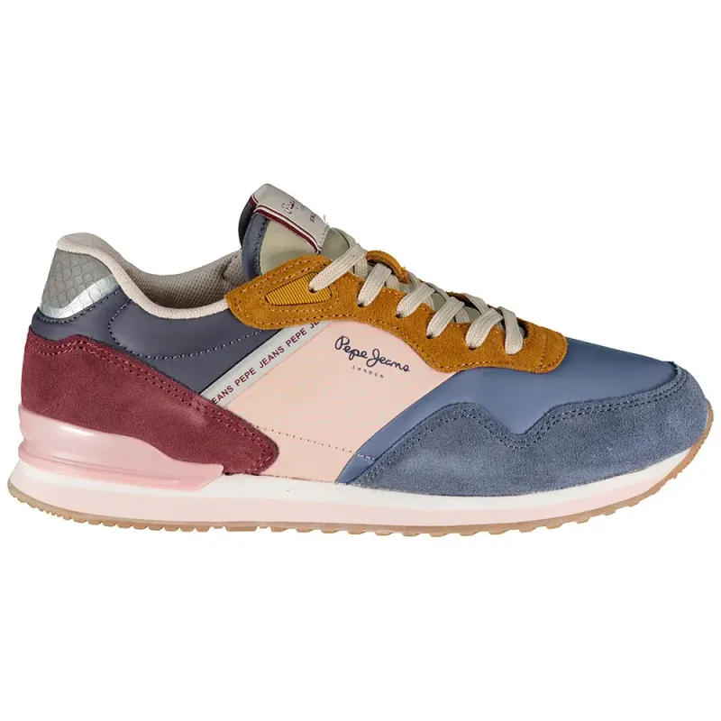 Pepe Jeans PèPè sneaker Light Blue / Grey / Light Pink / Red (PLS400007-958)