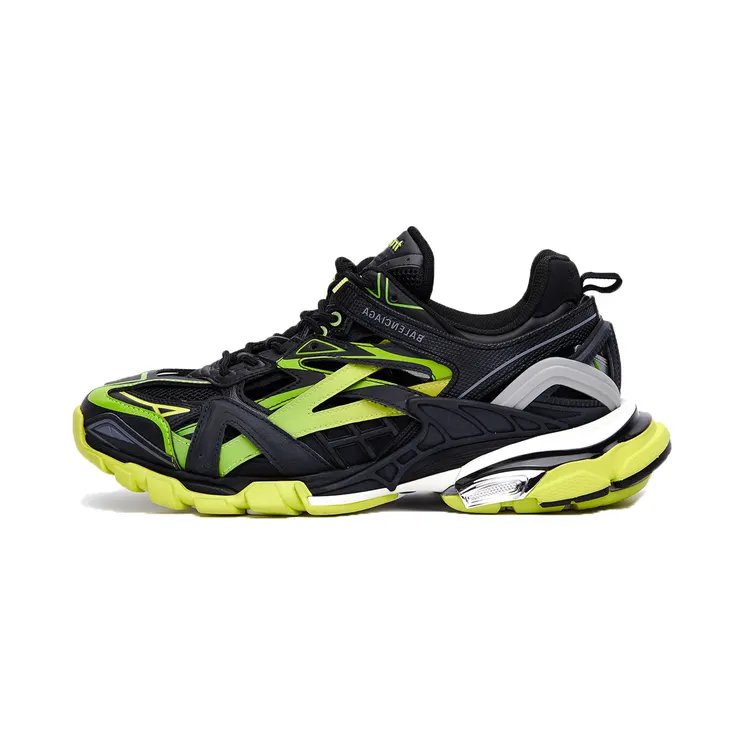 Balenciaga Track 2 Black Yellow Green (2020) (568614-W2GN3-1073)