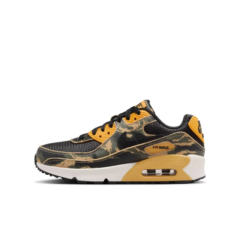 Nike Air Max 90 Black University Gold Camo (IF3092-001)