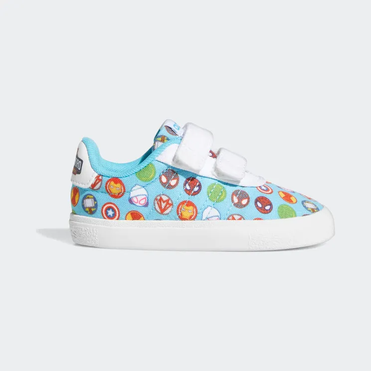 adidas x Marvel Super Hero Adventures Vulc Raid3r Cloud White / Bright Cyan / Bright Cyan (GY5526)