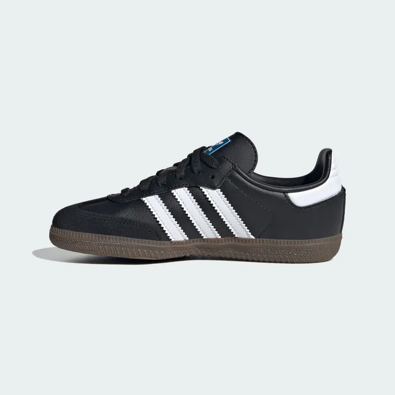 Adidas Samba OG Comfort Closure with Elastische Veters Kids Core Black / Cloud White / Gum (JQ6390)