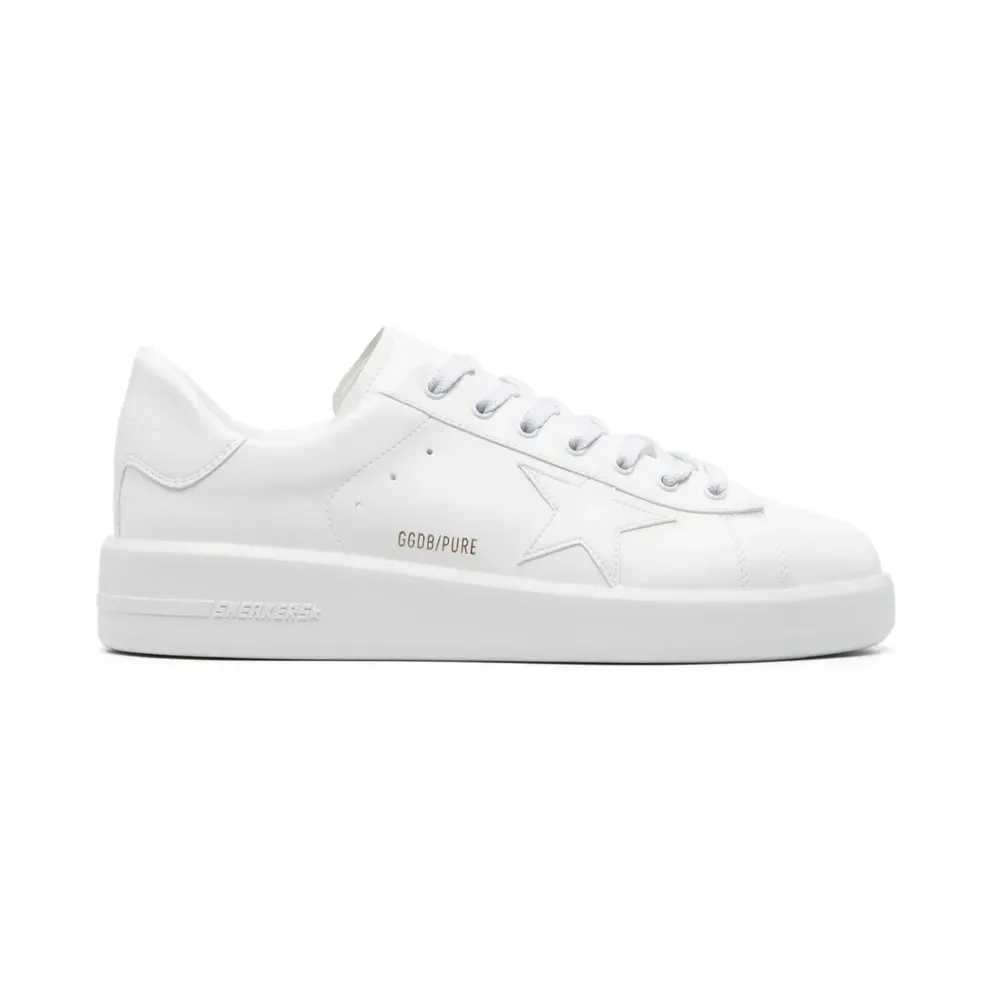 Golden Goose Purestar bio-based Sneakers with white star and heel tab GMF00197F003954/T_GOLDE-10100_600-41