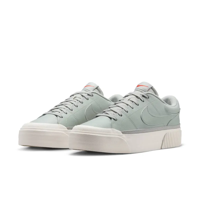 Nike Court Legacy Lift Light Silver Sail Picante Red Feather (DM7590-003)