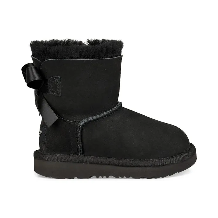 UGG Mini Bailey Bow II Boot Black (1017397T-BLK)