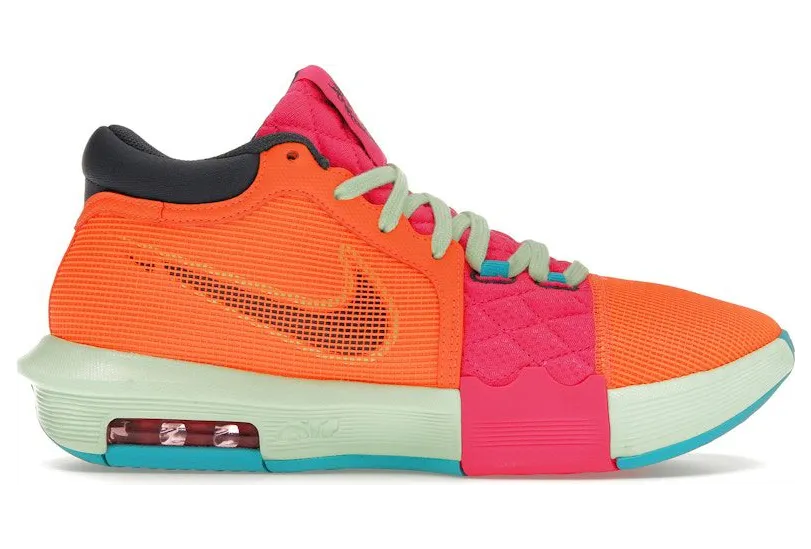 Nike LeBron Witness 8 Total Orange Laser Fuchsia (FB2239-800)