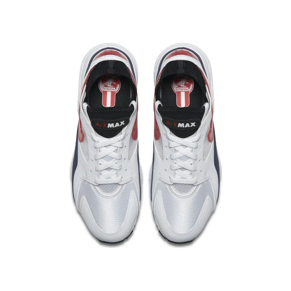 Nike Air Max 93 Habanero Red White/Neutral Indigo-Black-Habanero Red (306551-102)