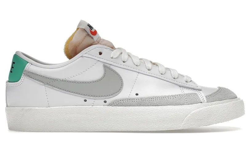 Nike Blazer Low 77 Vintage White Grey Fog Light Menta Sail (DA6364-109)