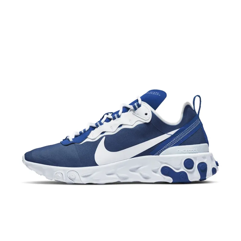 Nike  React Element 55 Kentucky Game Royal/White-White (CK4840-400)