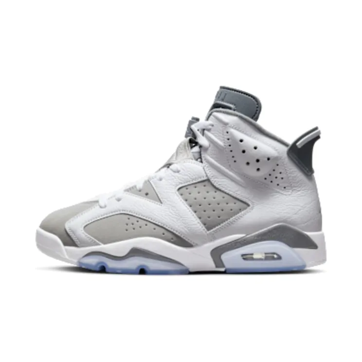 Air Jordan 6 “White / Cool Grey / Medium Grey” (CT8529-100)