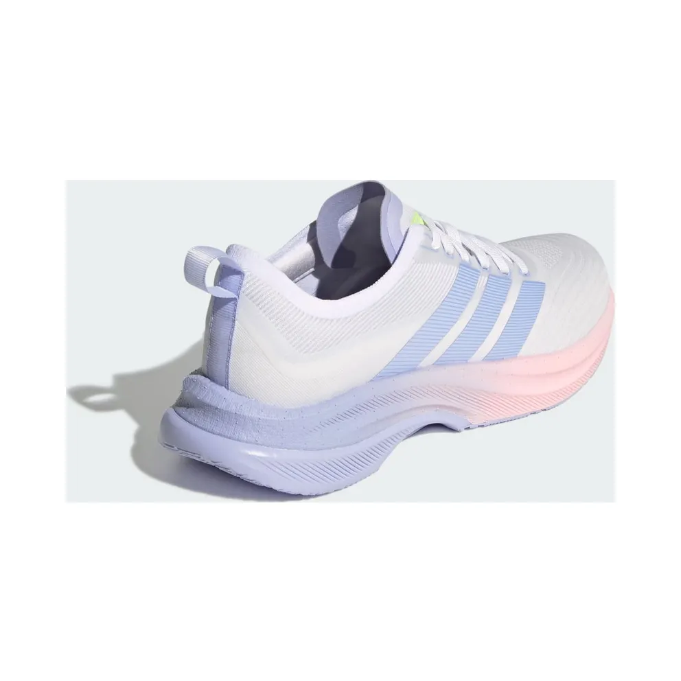 Adidas Moveboost Running Shoes Cloud White / Violet Tone / Hi-Res Yellow (JS0011)