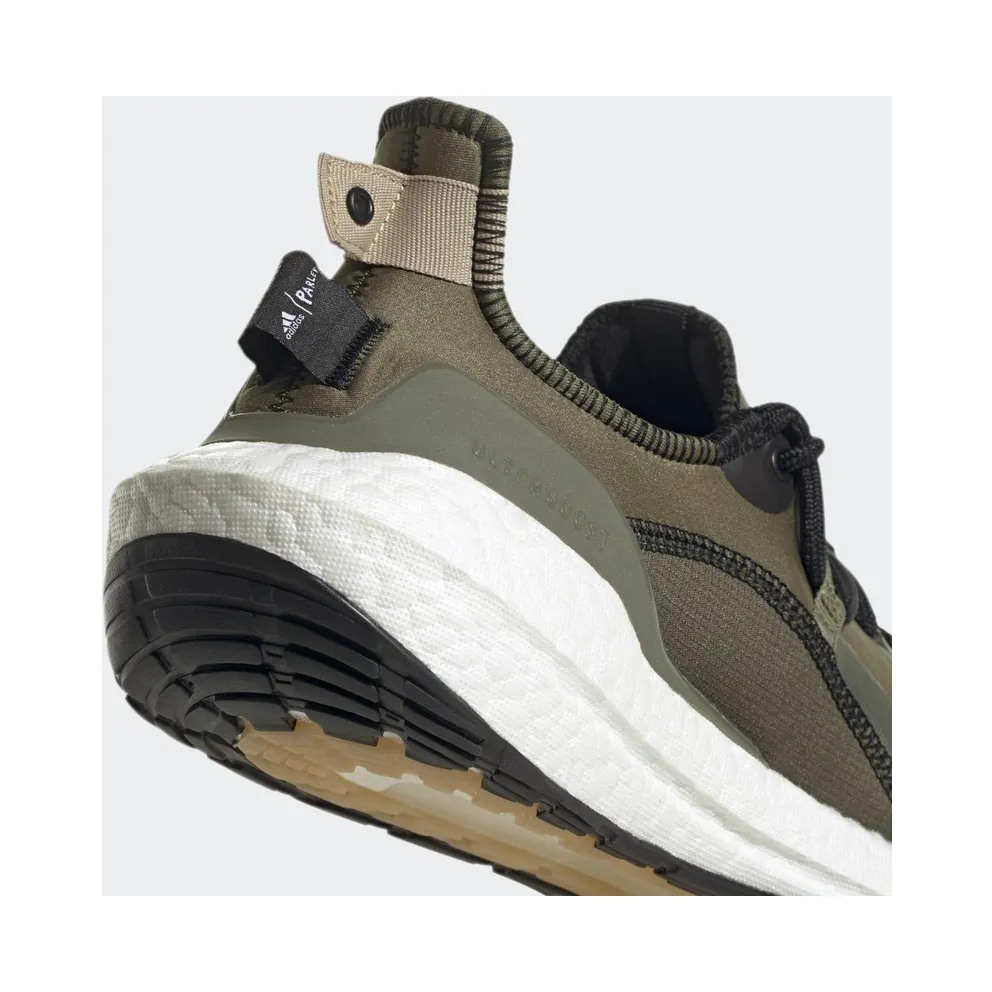 adidas Ultraboost 21 x Parley Focus Olive / Core Black / Orbit Green (G55649)