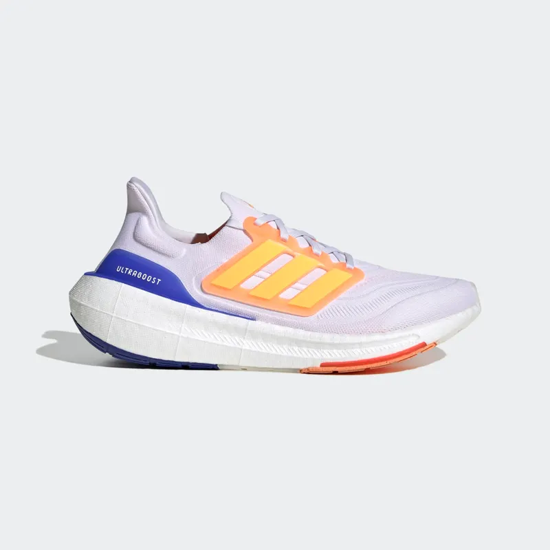 adidas Ultra Boost Light Cloud White Solar Gold Lucid Blue (HQ6352)