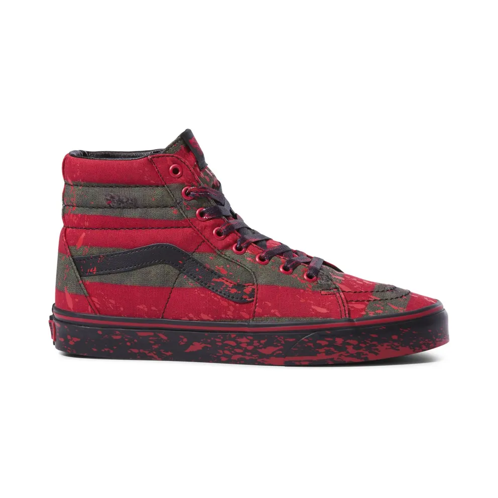 Vans Sk8-Hi Horror Pack Nightmare on Elm Street Freddy Krueger (VN0A4U3CZV1)