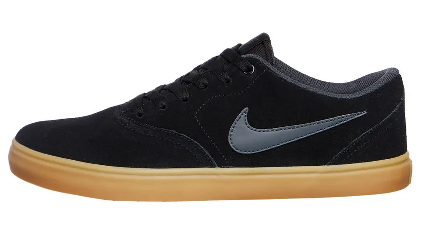Nike SB Check Solarsoft Black / Anthracite / Gum Dark Brown (843895-003)