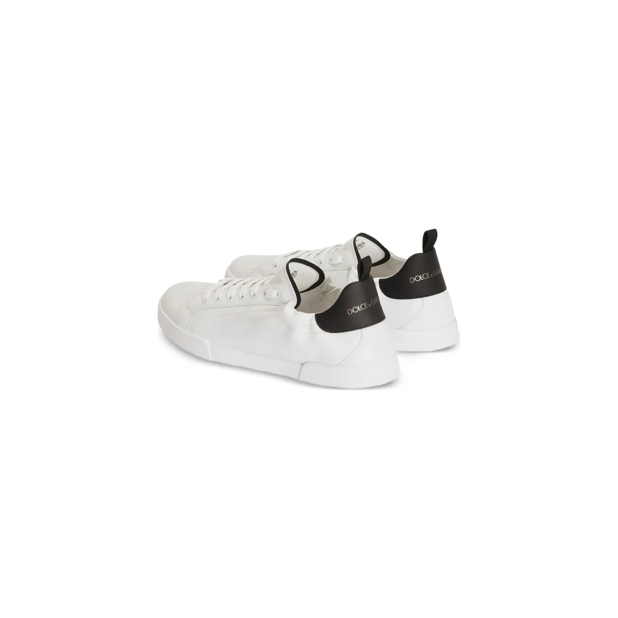 Dolce & Gabbana Portofino Calfskin “White/Black” (CS2431 A3S87 89697) (3)