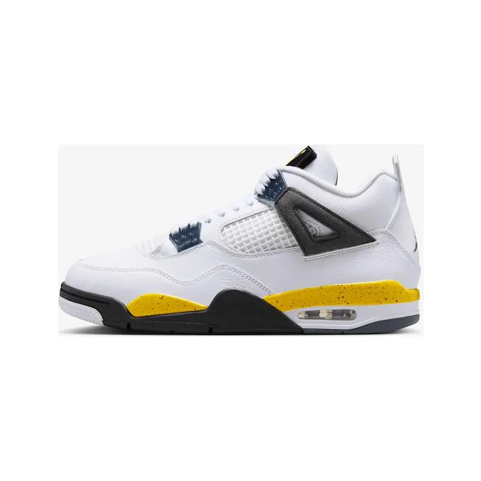 Air Jordan 4 Tour Yellow – “White / Tour Yellow / Dark Blue Grey / Black” (IO2463-102)