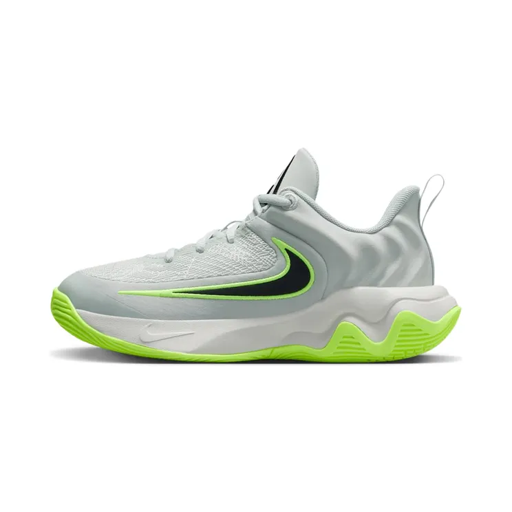 Nike Giannis Immortality 4 “Light Silver / Volt / Black” (IH7664-002)