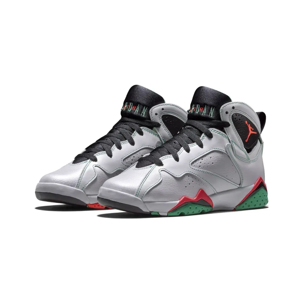 Jordan 7 Retro Green (GS) White/Infrared 23-Black-Green (705417-138)