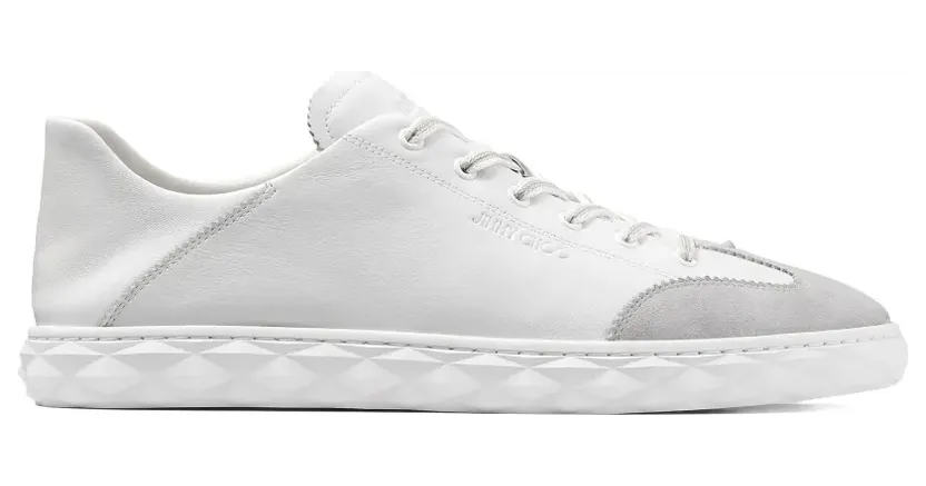 Jimmy Choo Diamond Flex leren “White” (DIAMONDFLEXCMKVQ)
