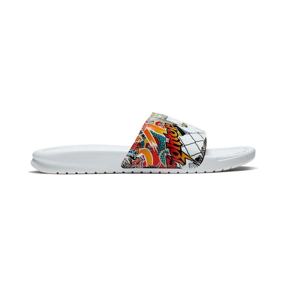 Nike Benassi JDI Print China Hoop Dreams (CK0731-111)