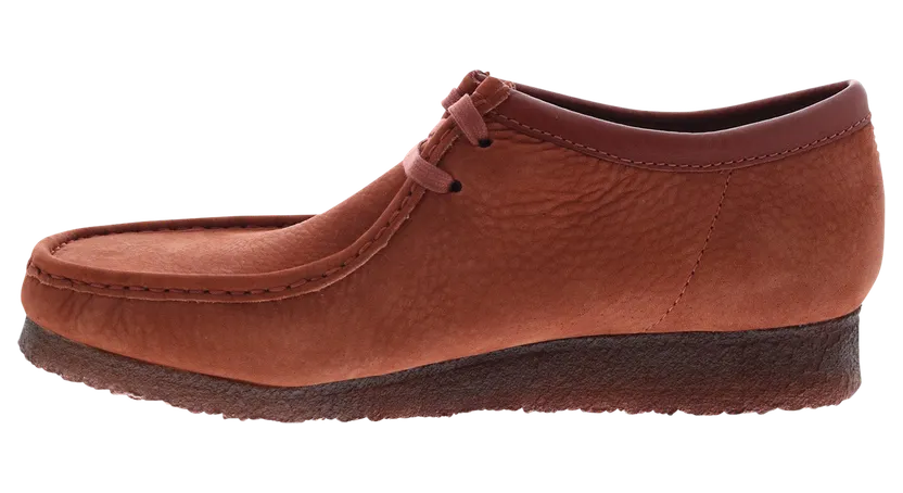 Clarks Wallabee “Burgundy Nubuck” (26162550)