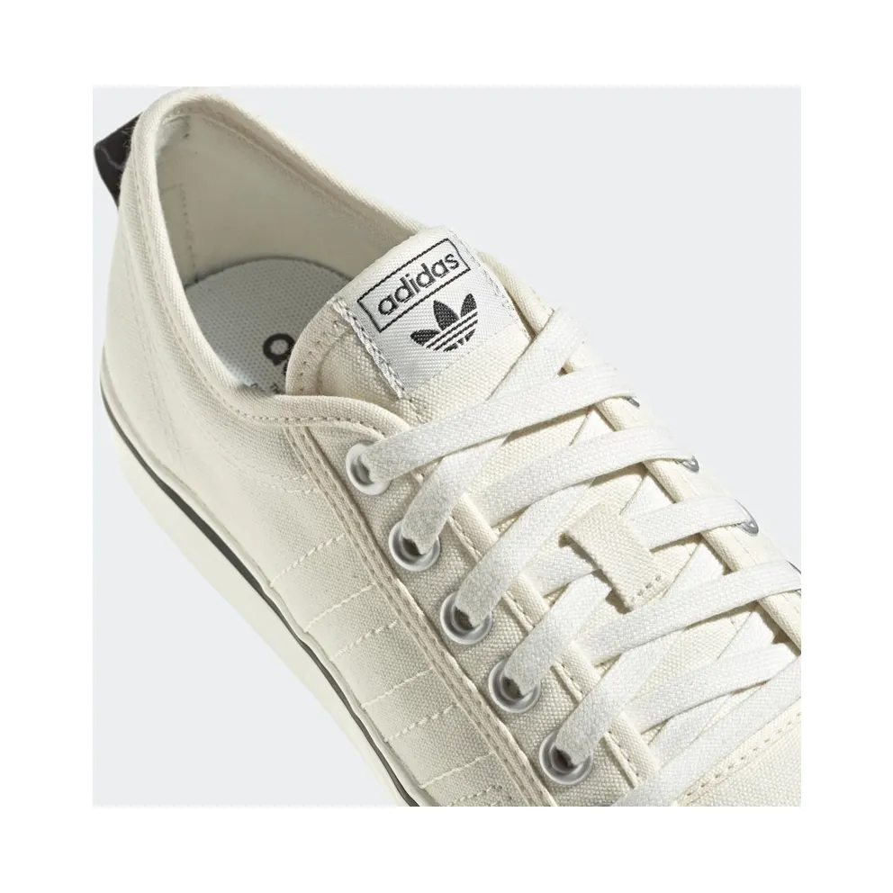 Adidas NIZZA LOW W Off White / Core Black / Silver Metallic (GX2432)