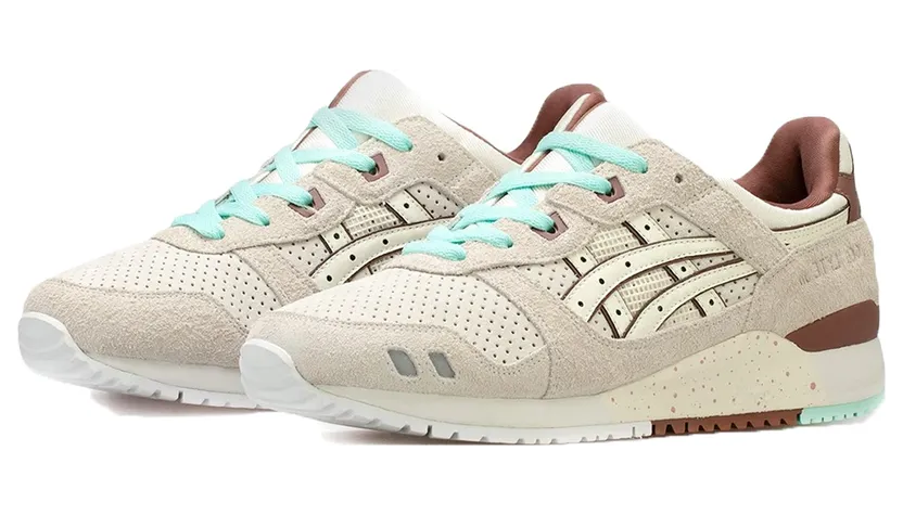 Asics x Nice Kicks Gel Lyte III Cream (2021) – “Ivory / Brown” (1201A460-750)