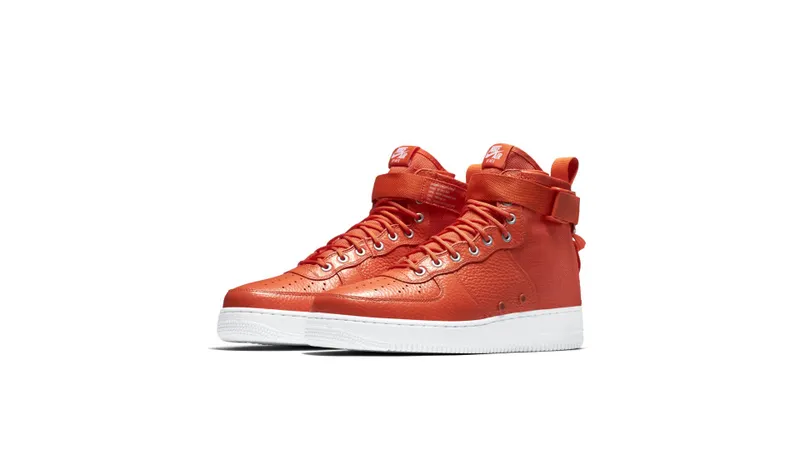 Nike SF Air Force 1 Mid Team Orange Team Orange/Team Orange (917753-800)