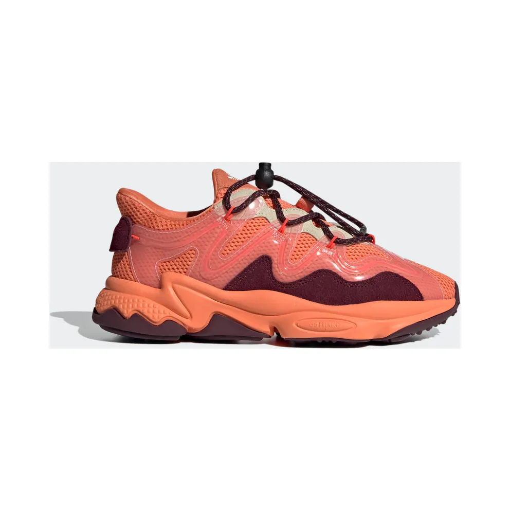 adidas OZWEEGO Plus Schuh Semi Coral / Maroon / Glow Pink (H01567)