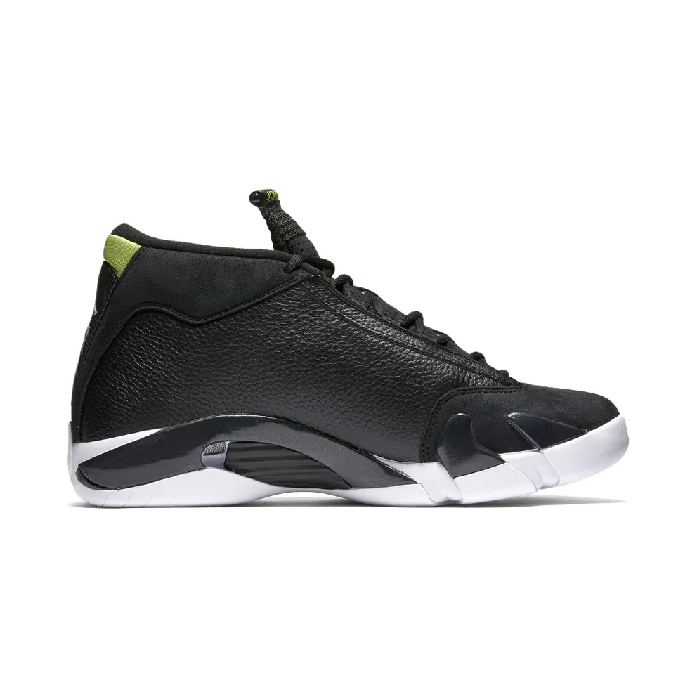 Jordan 14 Retro Indiglo (2016) Black/White-Indiglo (487471-005)