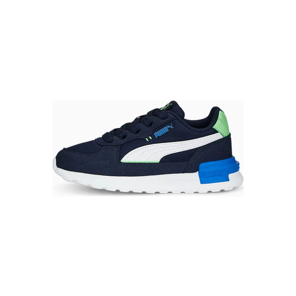 Puma Graviton AC Kids White/Blue/Green (381988-16)