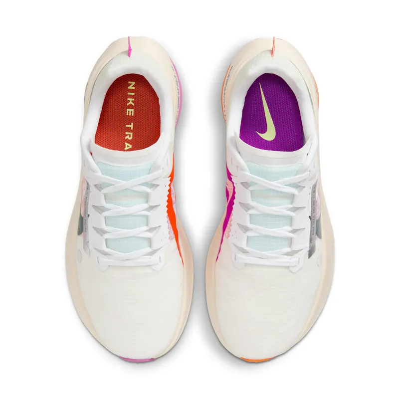 Nike ZoomX Ultrafly Trail White Safety Orange Vivid Grape (DX1978-101)