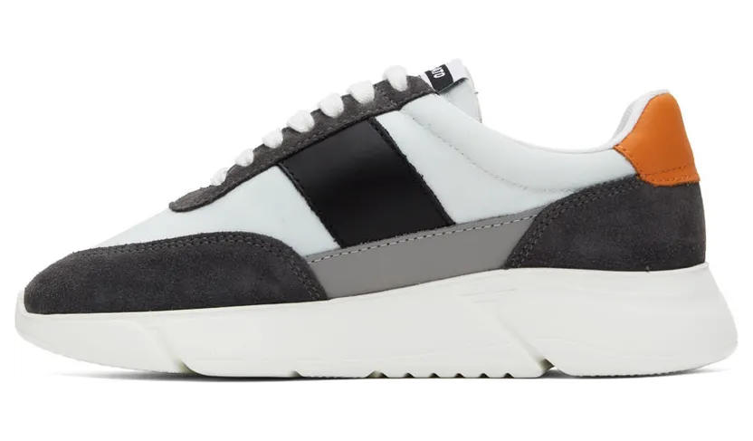 Axel Arigato Black & Orange Genesis Vintage Runner Sneakers (35048) (3)