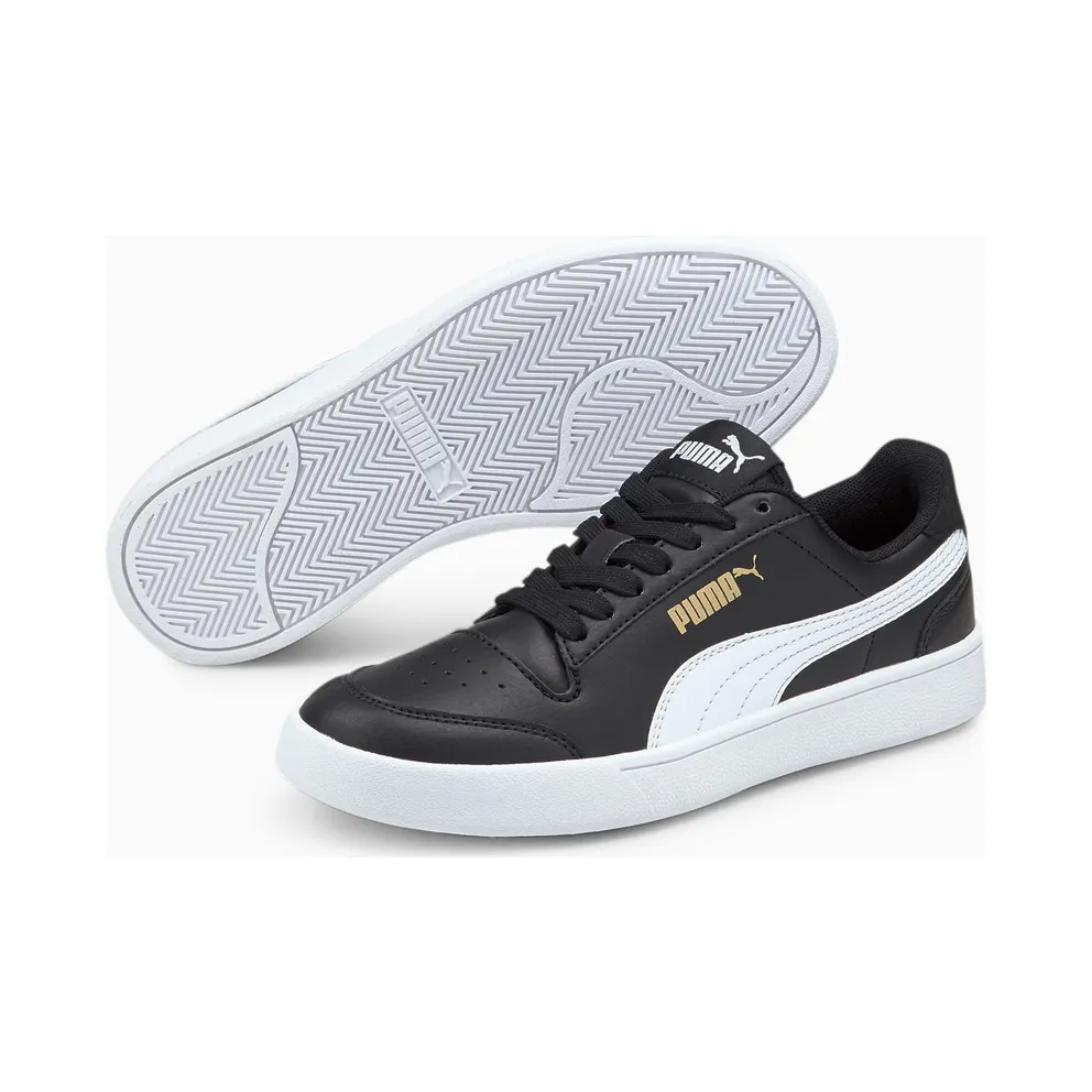 PUMA Shuffle Youth Black/White/Gold (375688-03)
