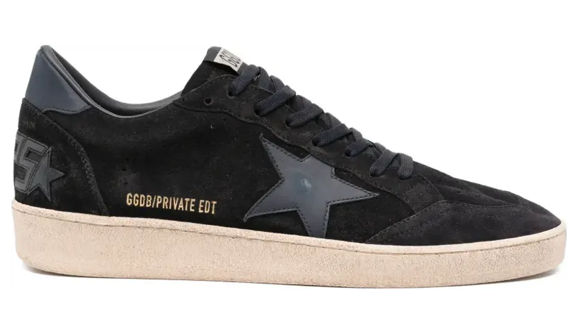 Golden Goose x Browns Ballstar aus Wildleder “Black” (GMF00117F009046)